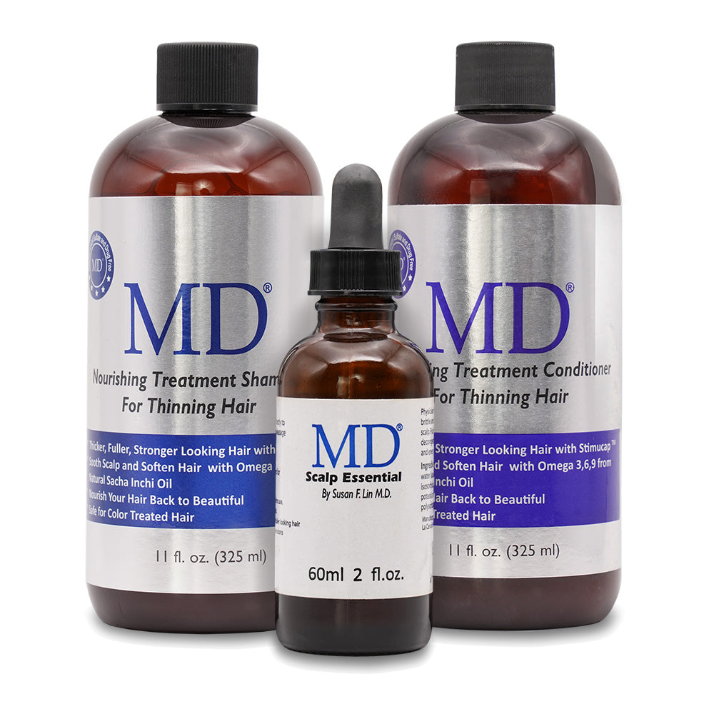 Tegn et billede Derbeville test svejsning MD® Healthy Scalp Bundle | Best Scalp Care Product | MD®