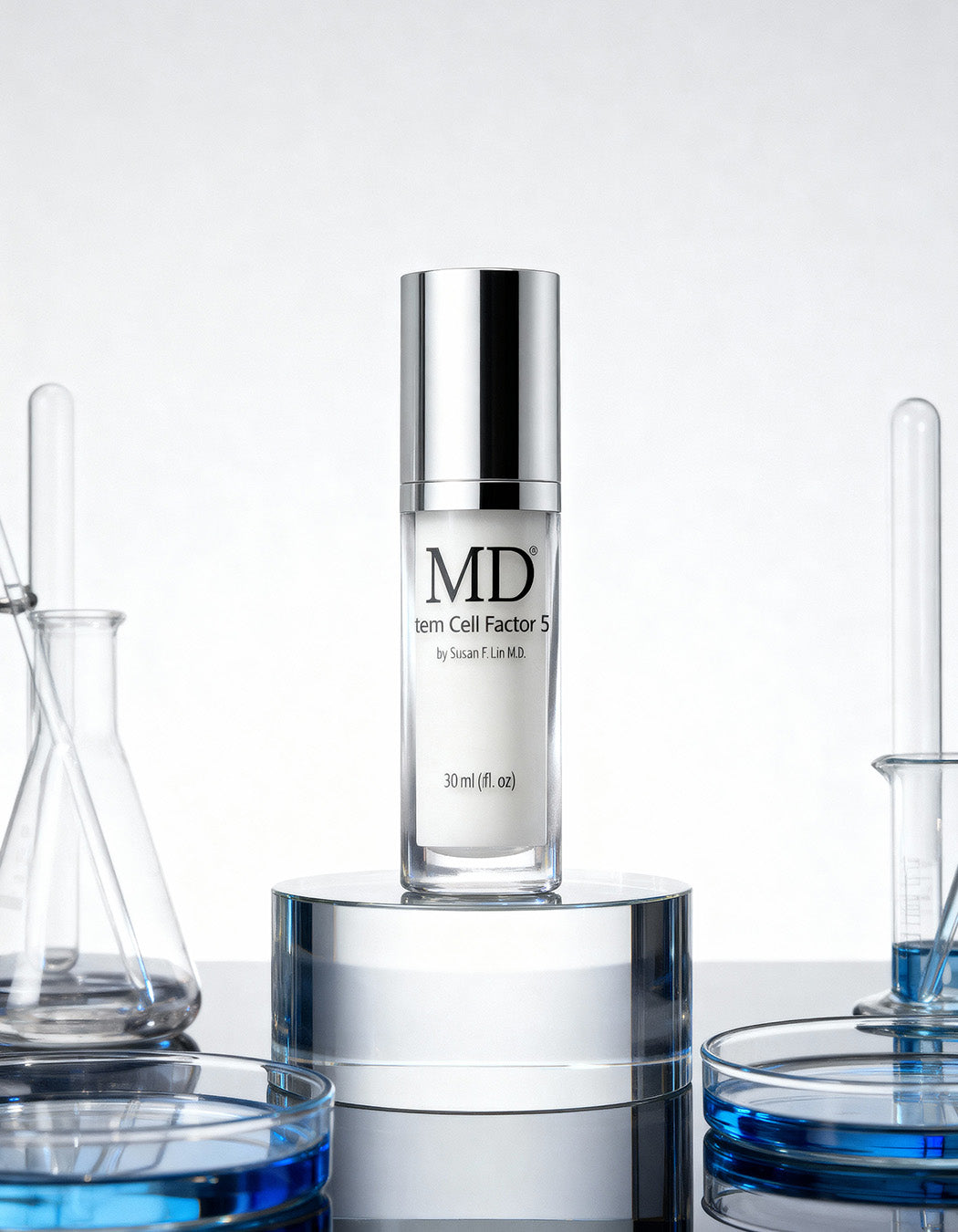 MD® Stem Cell Factor 55 - Best Anti-Aging Serum For Men And Women 30ml 60 Days Supply - MD