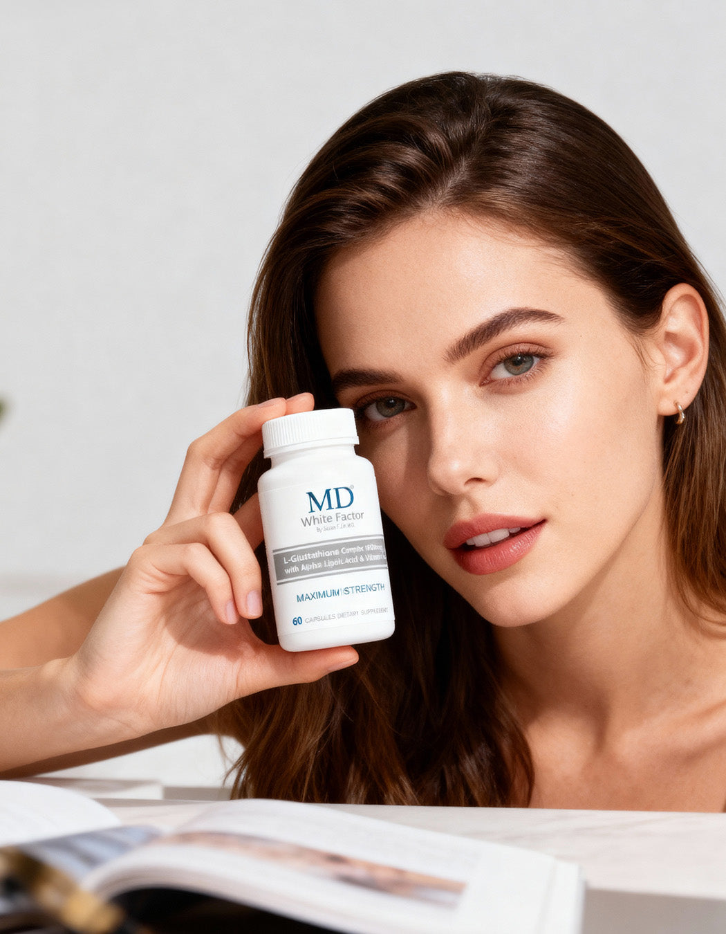 md white factor glutathione skin brightening supplement MD White Factor