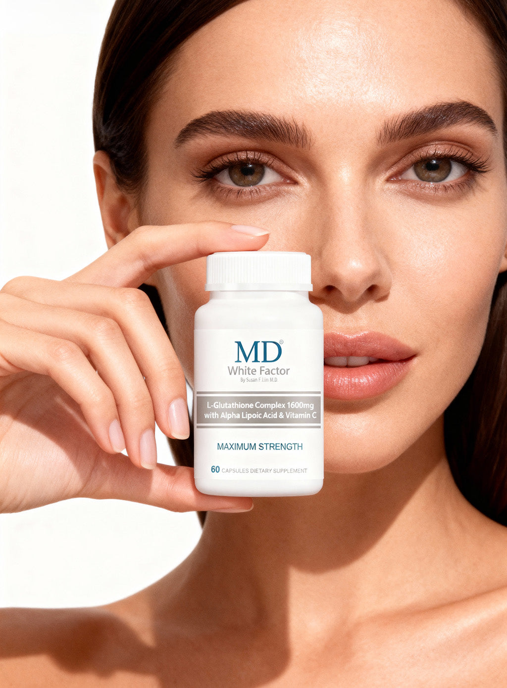 MD White Factor | Clinical Glutathione Skin Brightening Supplement MD MD White Factor | Clinical Glutathione Skin Brightening Supplement MD