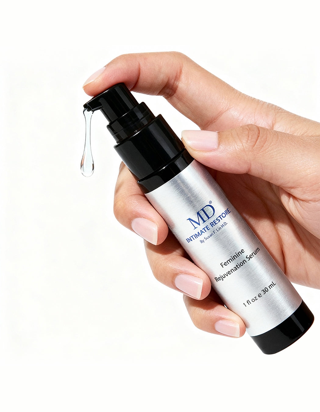 MD Intimate Restore: the best non-hormonal moisturizer to treat intimate dryness and thinning skin due to aging.
